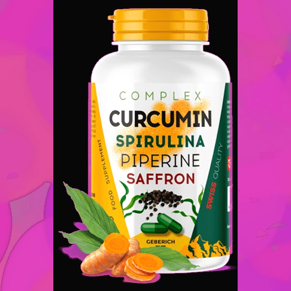Curcumin Spirulina Piperine